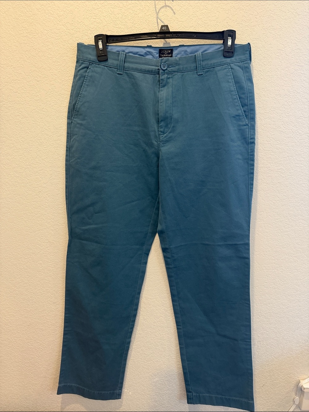 J. Crew Men’s Teal-Blue Chino Pants